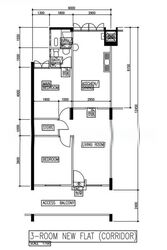 Blk 106 Chong Pang Garden (Yishun), HDB 3 Rooms #599140311